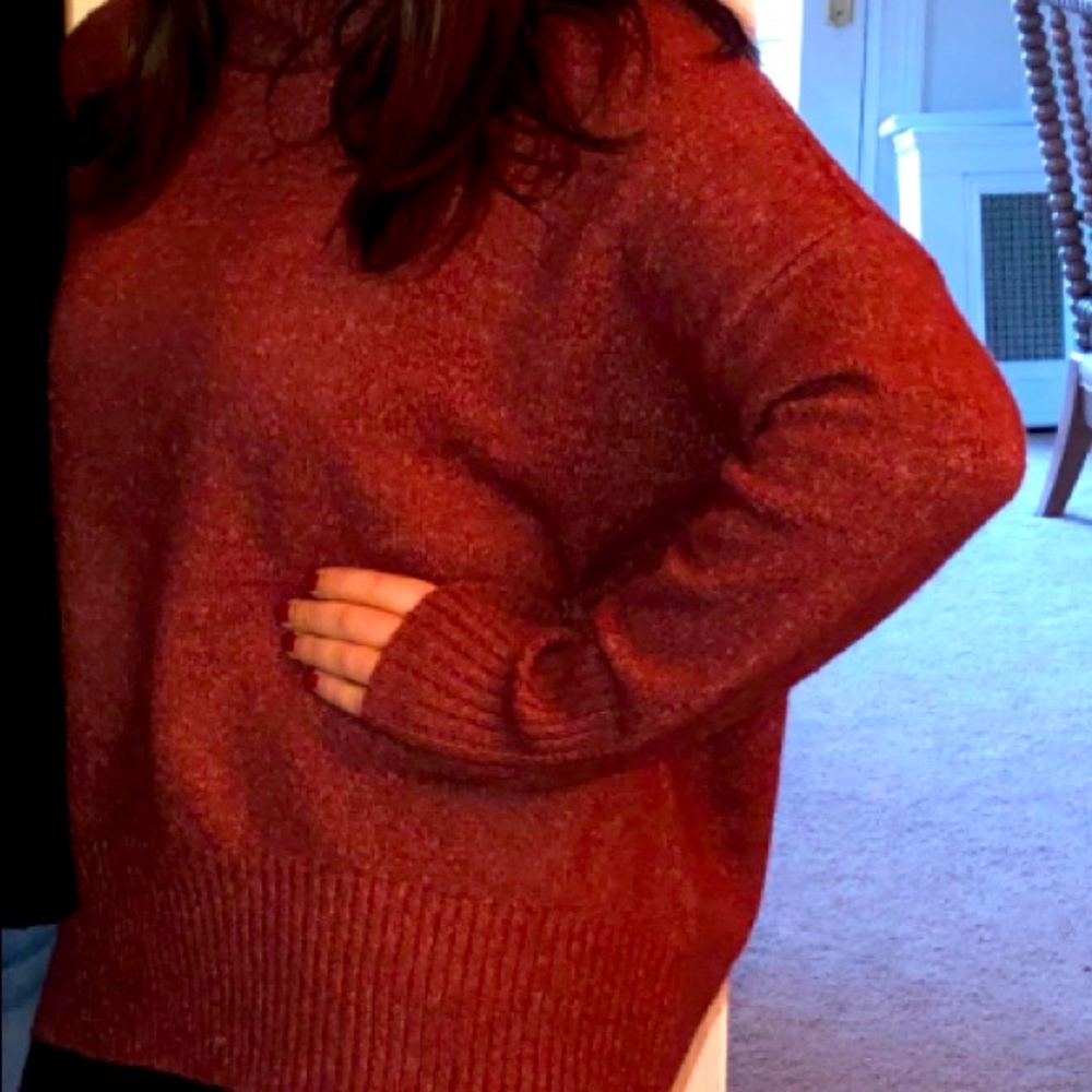 William Rast Red Sweater - Picture 3 of 7
